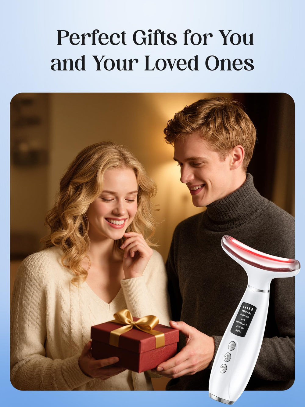 GIHWRRI LED massage offers safe use with protective features and simple controls.