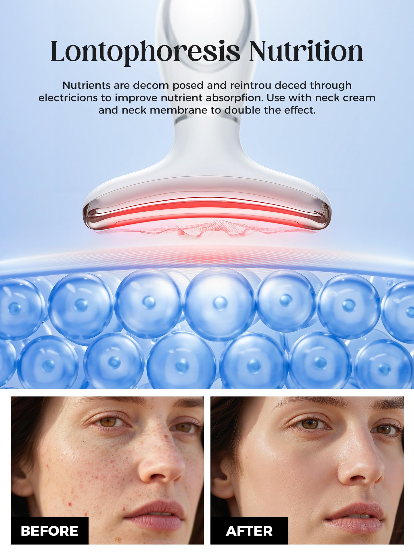 GIHWRRI seven-color LED face therapy enables customizable at-home sessions.