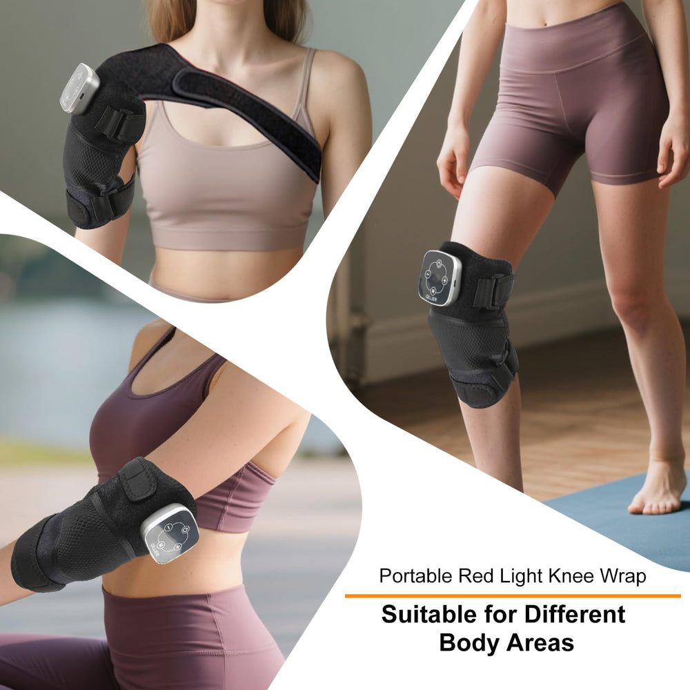 GILLIER cordless knee massager portable design for travel