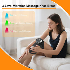 GILLIER knee massager 3D contour fit highlights ergonomic wrap