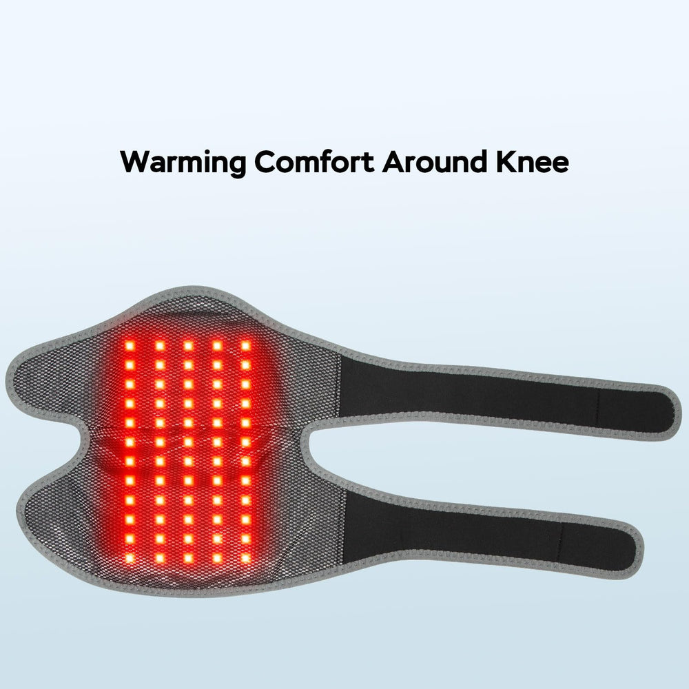 GINEKOO Knee Massager demonstrates four-motor vibration for customizable comfort.