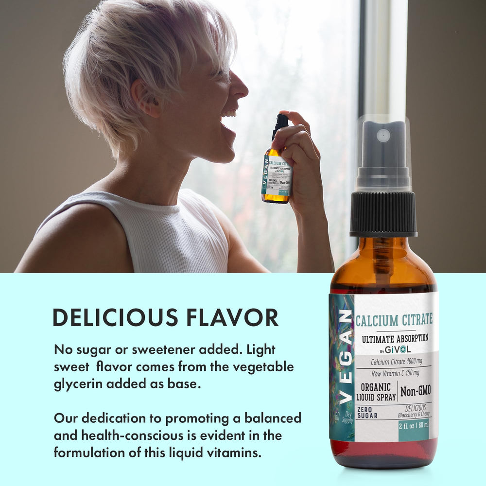 GIVOL calcium citrate no artificial additives for clean nutrition