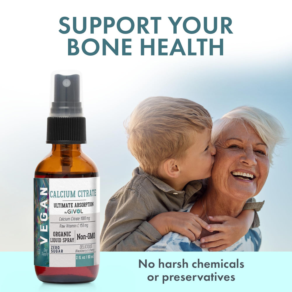 GIVOL liquid spray under tongue for fast, simple absorption