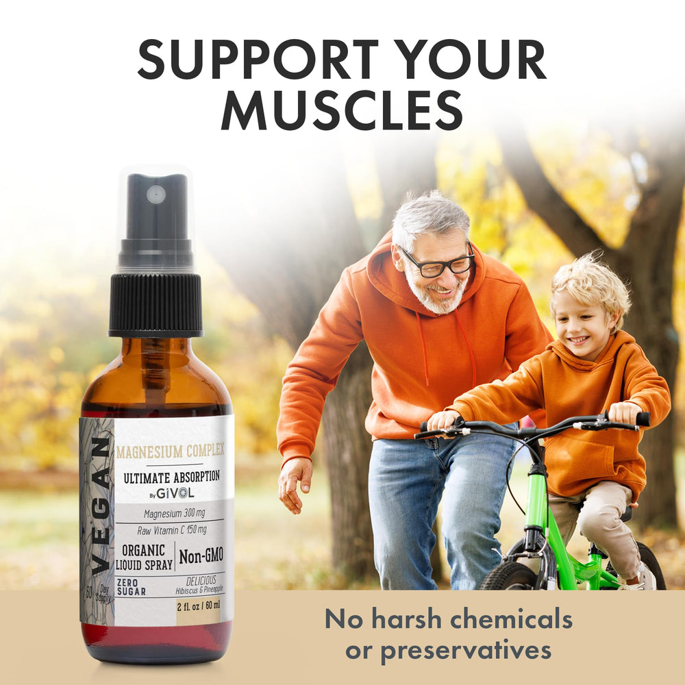 GIVOL bottle shows raw vitamin C to support flavor and potential antioxidant benefits.
