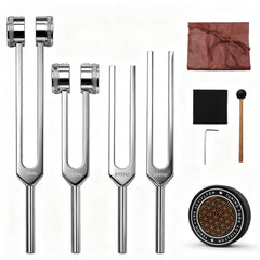 Gkweres 128Hz tuning fork for precise resonance during meditation.