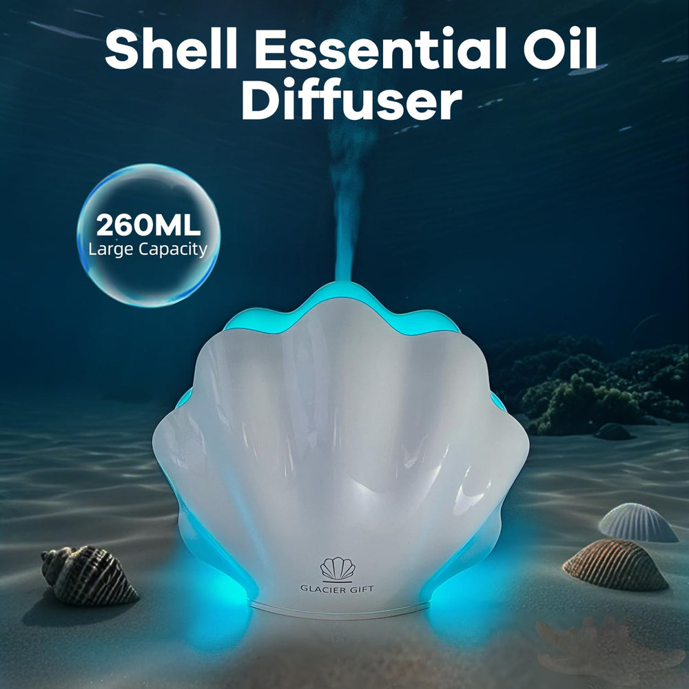 GLACIER GIFT diffuser remote control for easy operation.