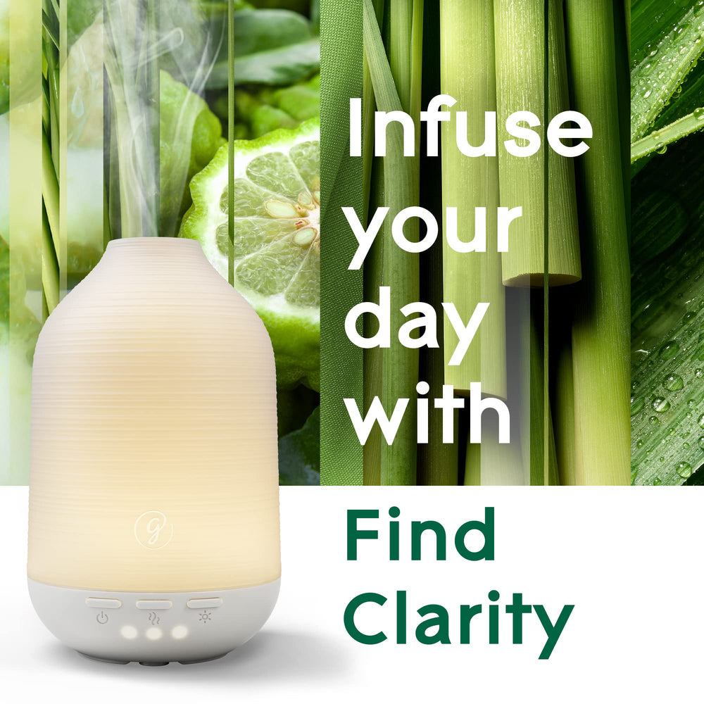 Glade Diffuser dual-wick system delivers consistent fragrance across the room.