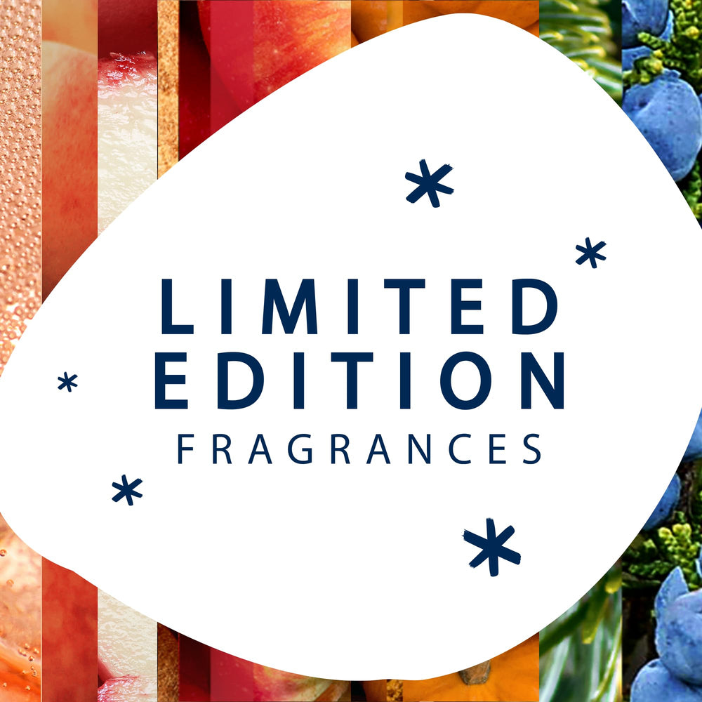 Glade Autumn Spiced Apple holiday glow collection highlights a limited edition scent.