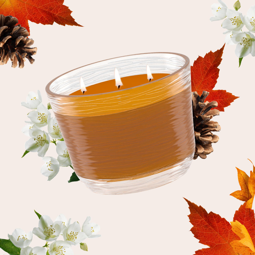 Glade Cashmere Woods packaging showing safety guidance and care tips.