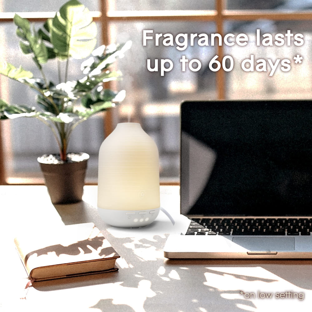 Glade 60 days on low setting implies long-lasting mood options