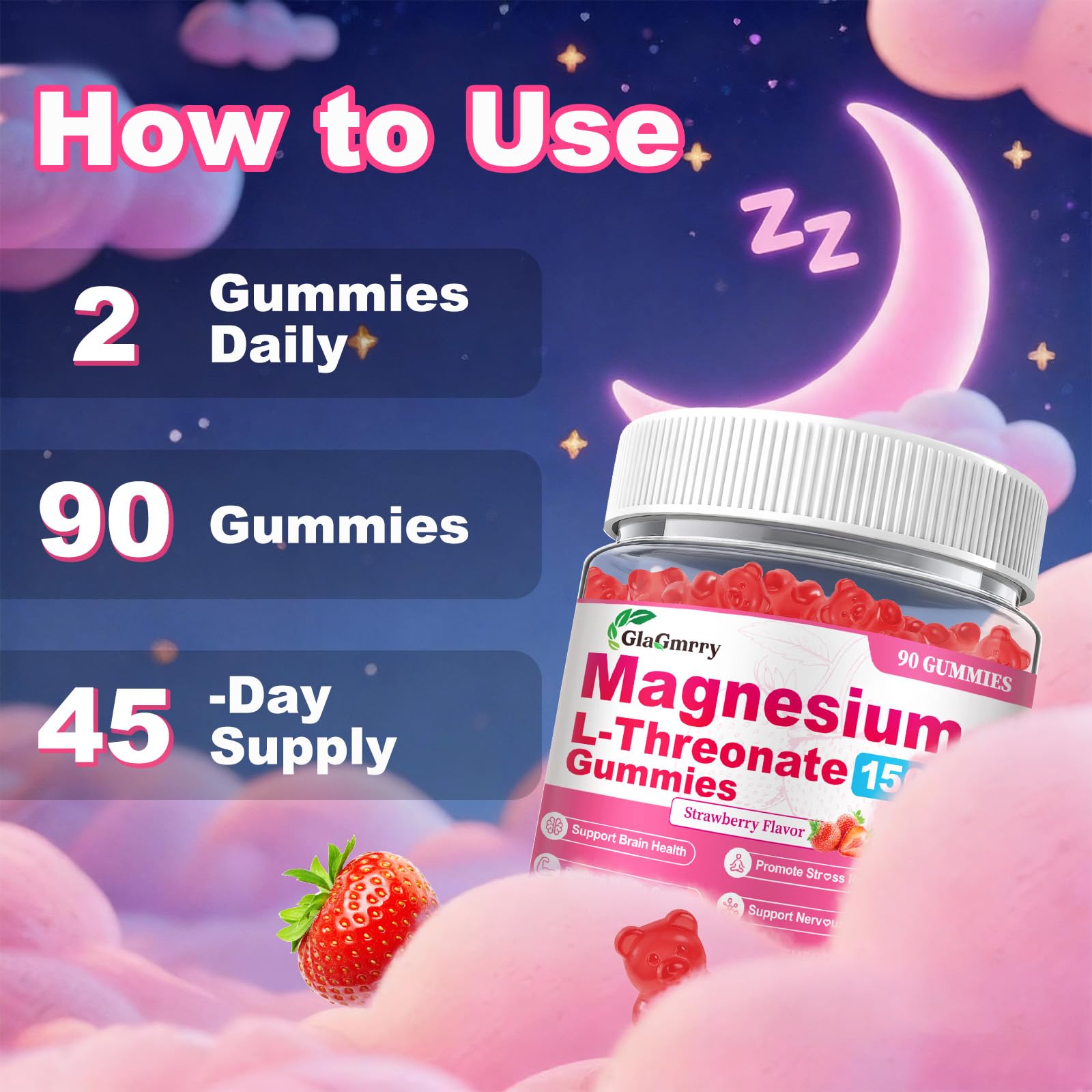 GlaGmrry gummies with plant-based pectin for allergy-friendly snacking.