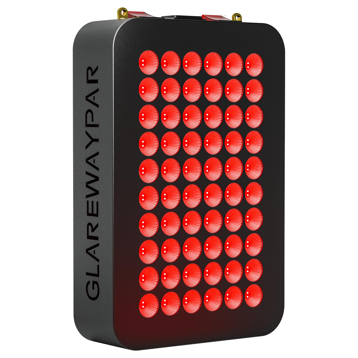 GLAREWAYPAR red light panel mounted on wall for whole-body relief.