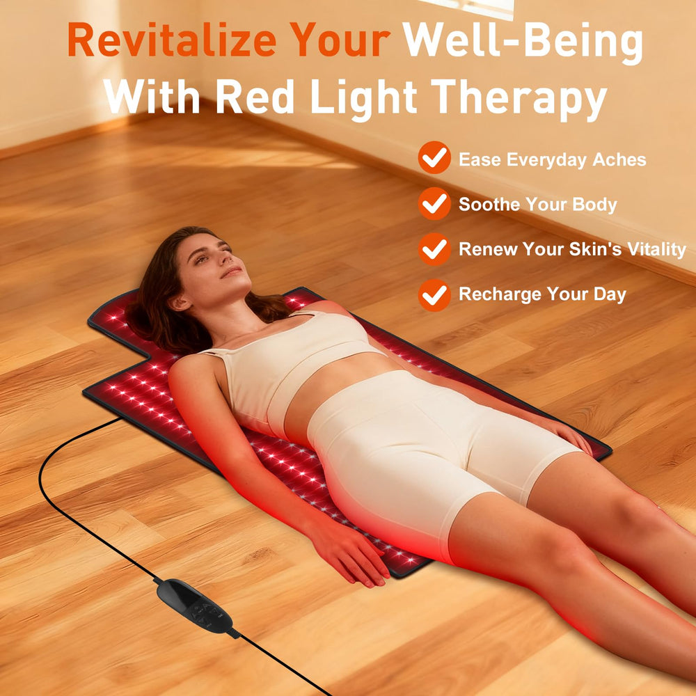 Glentaxy mat converts into a belt for targeted treatment on the go