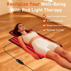 Glentaxy mat converts into a belt for targeted treatment on the go