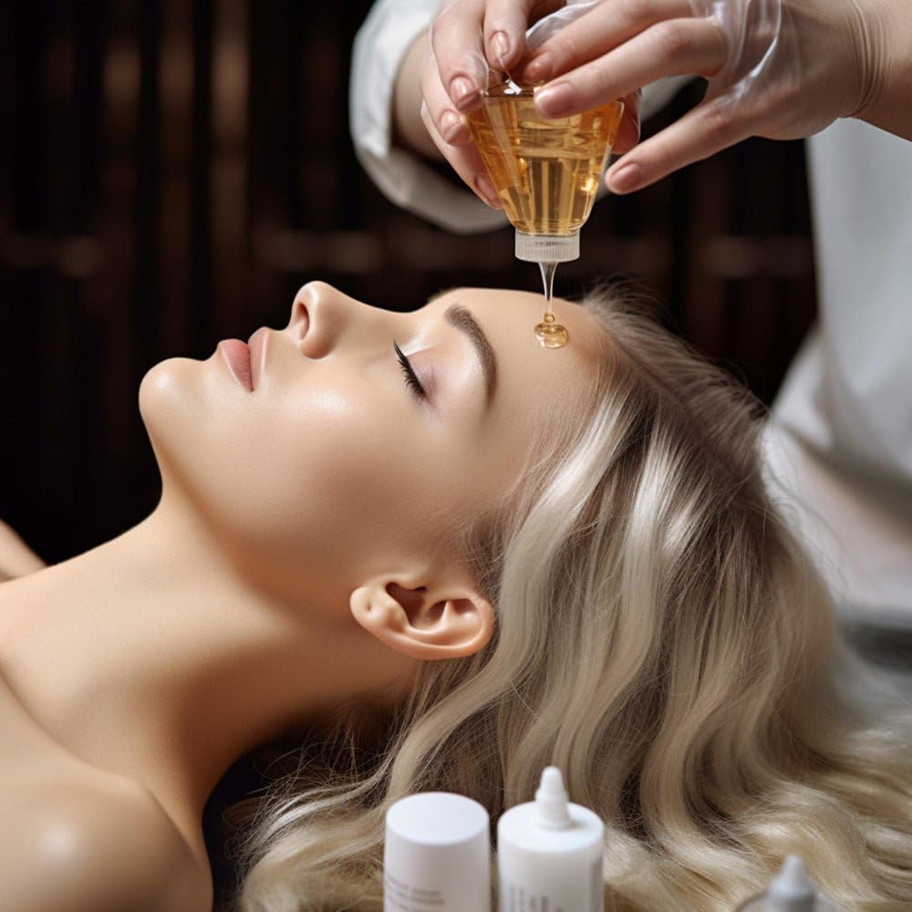 Glimmer Goddess Squalane Oil close-up—silky glide for a smooth facial routine.