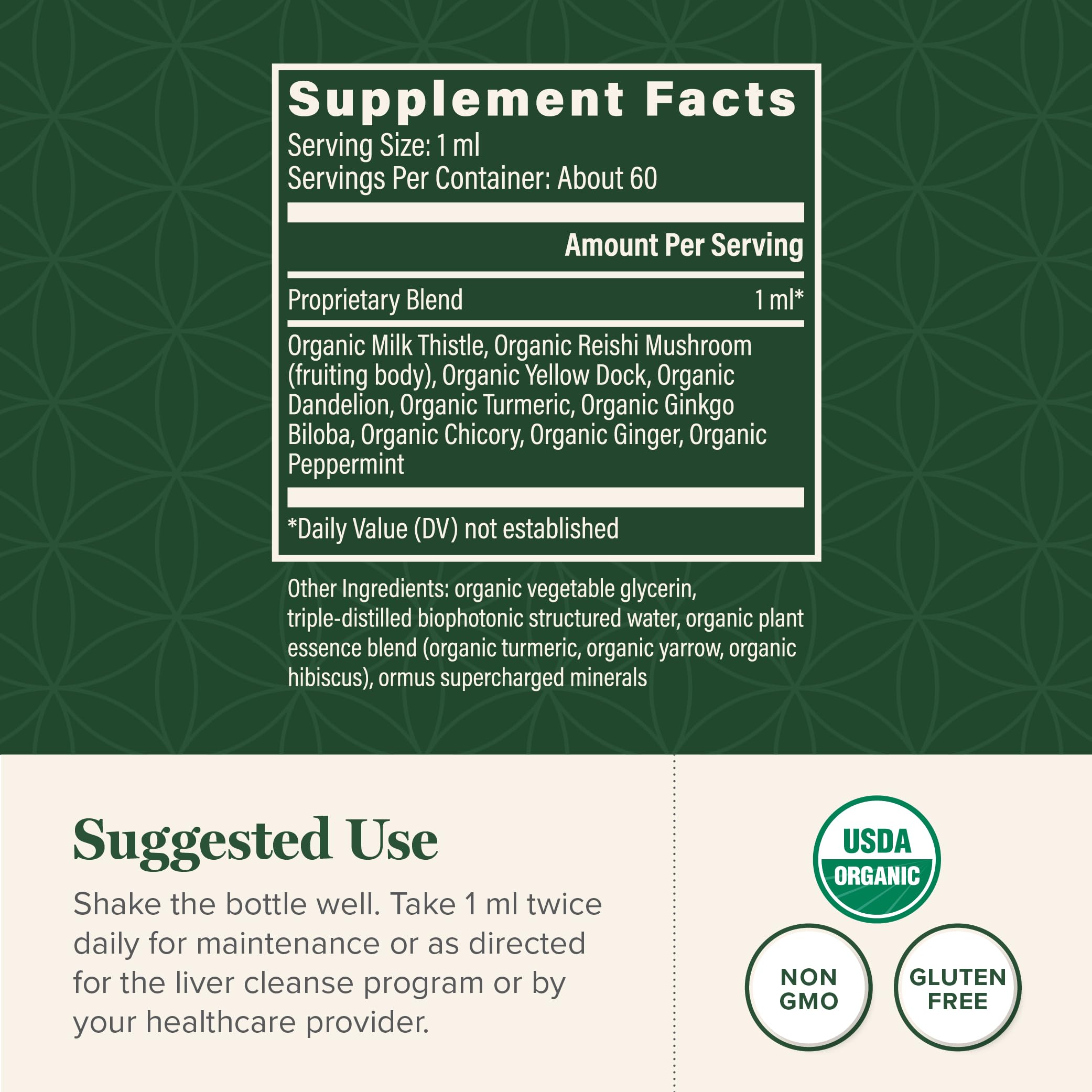 Global Healing Center milk thistle capsules support digestive comfort and detox potential.