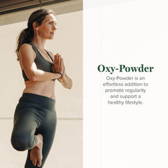 Global Healing Center Oxy-Powder capsules ready for daily digestion support