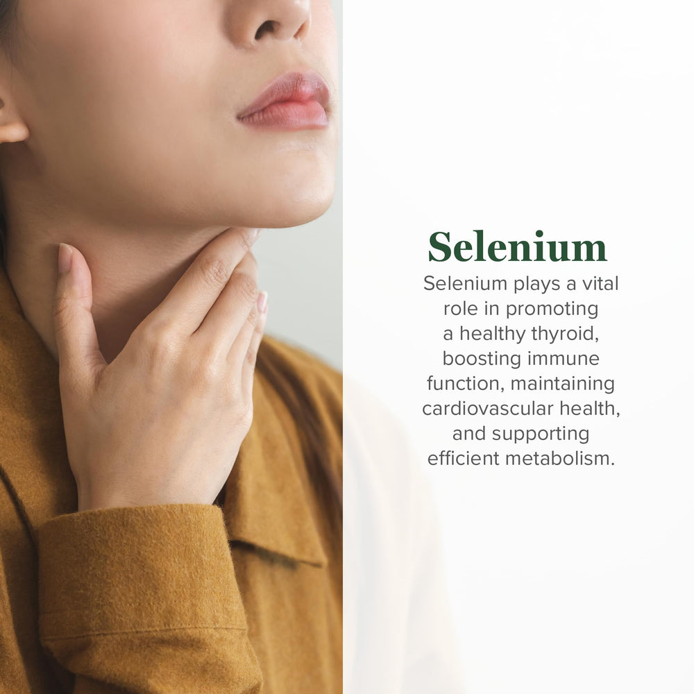 Global Healing Center selenium dropper provides precise daily dosing.