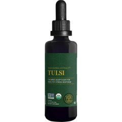 Global Healing Center Tulsi Drops bottle shown for daily energy and calm support