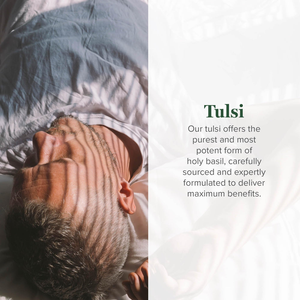 Tulsi Drops being poured for easy daily use