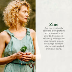 Global Healing Center zinc liquid dropper for simple, precise daily dosing.