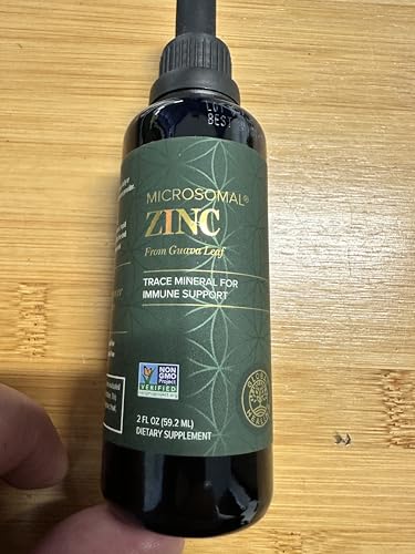 Global Healing Center zinc liquid organic certification seal highlight.