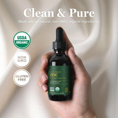 Global Healing Center zinc liquid pour captures convenient, on-the-go use.