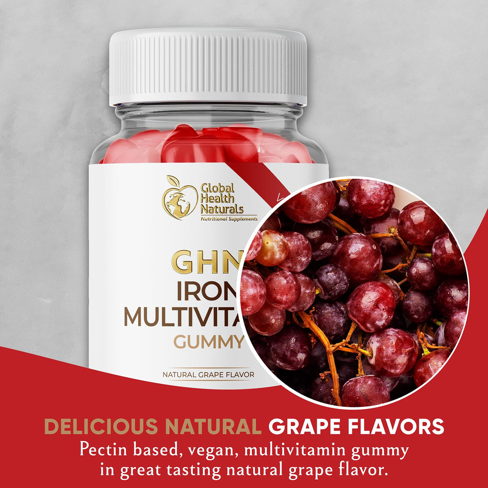 Global Health Naturals vegan women's multivitamin allergen-free labeling highlights gluten-free dairy-free soy-free