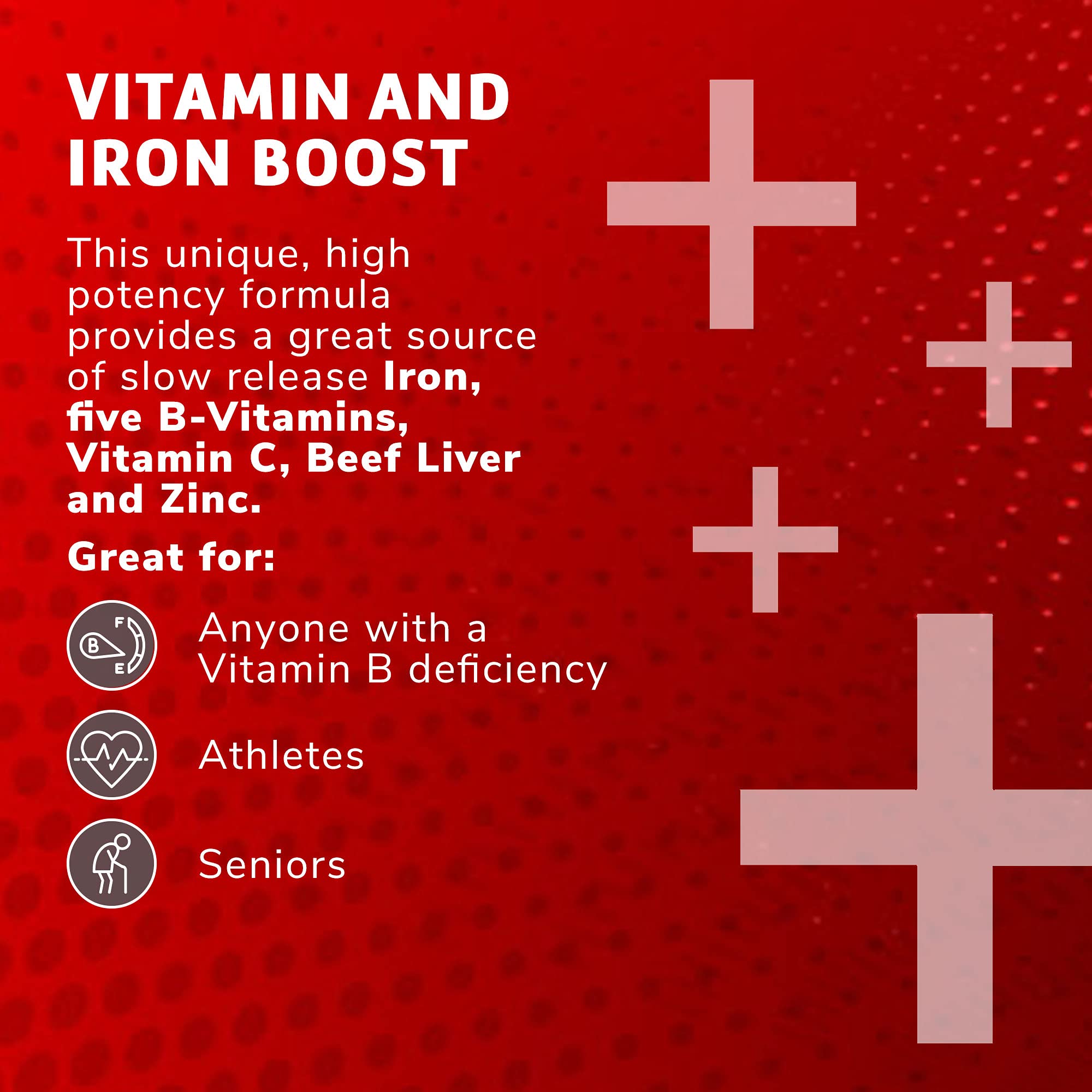 Globulo Rojo B vitamins blend supports balanced daily nutrition.