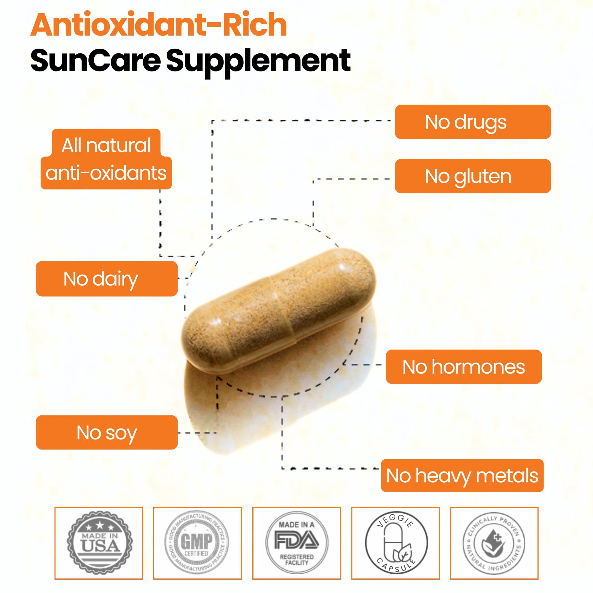 GlocalCare Helio pomegranate extract image for radiant skin support.