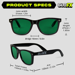 GloFX Snaps ten lenses enable customizable light filtering for varying settings.