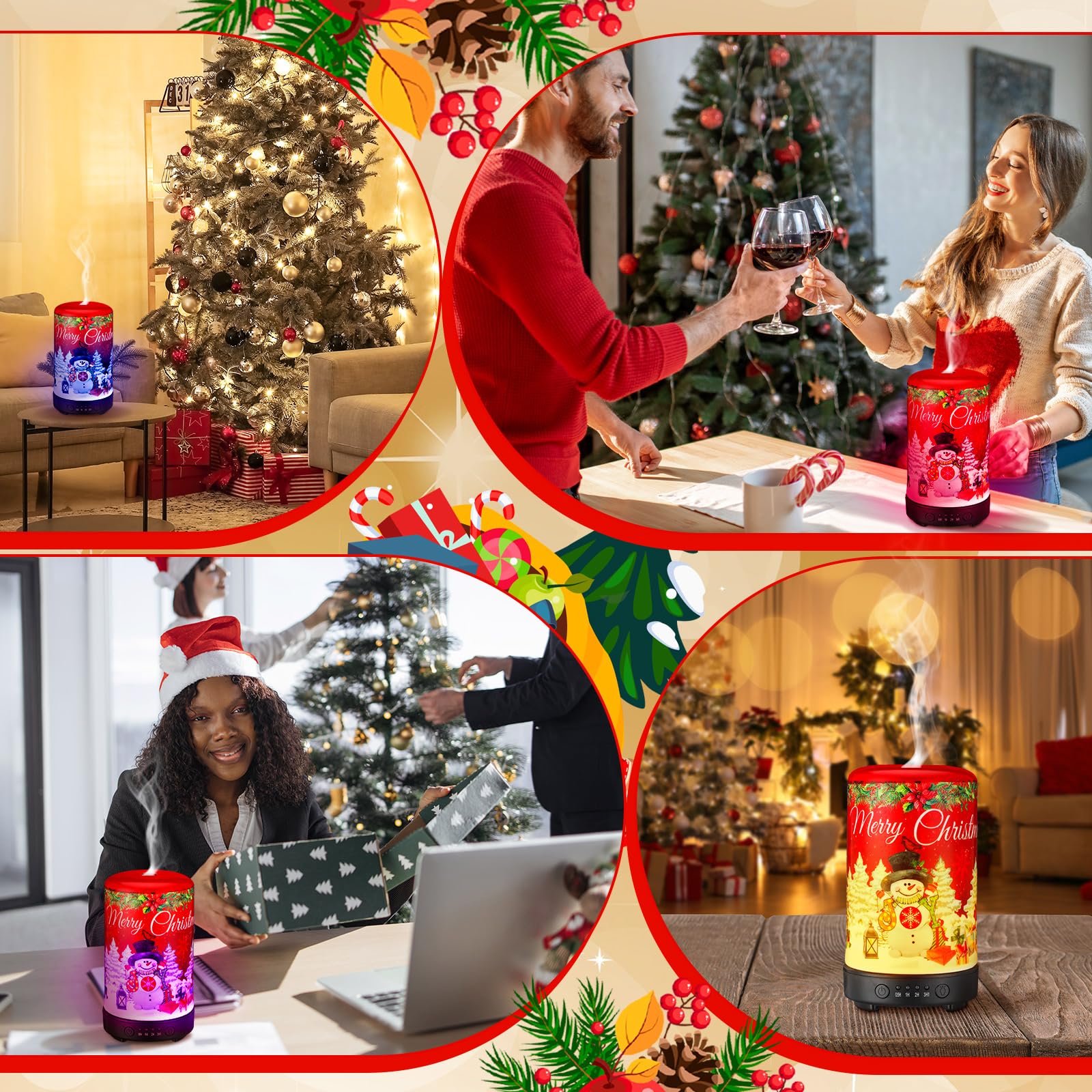Glooglitter holiday gift diffuser combines charm and practicality