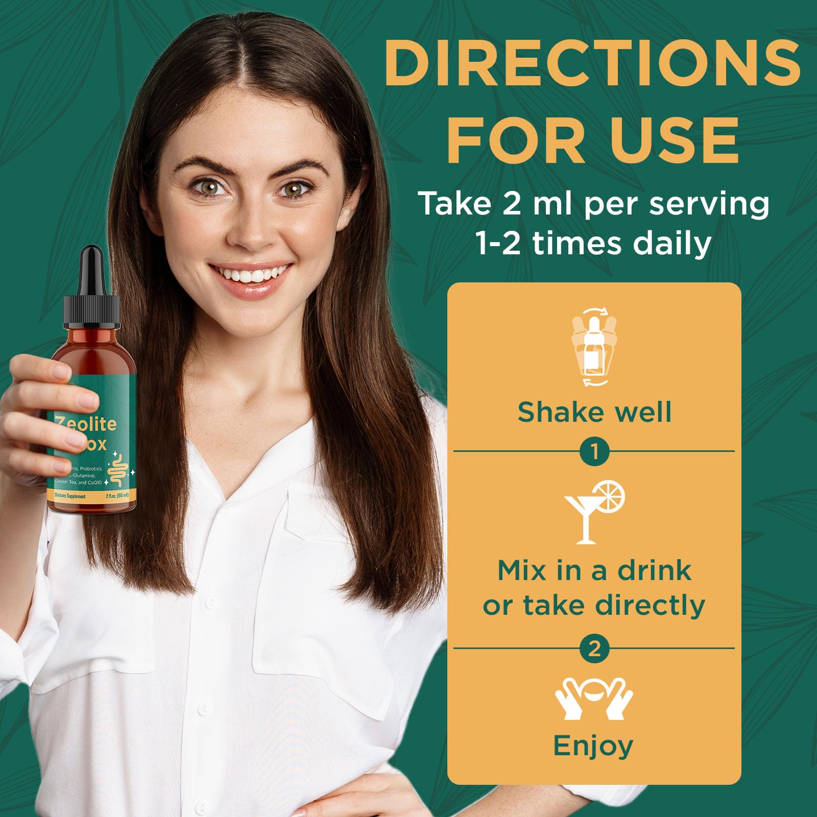 Glorithiventa Green Tea Extract component signaling caffeine-free detox support