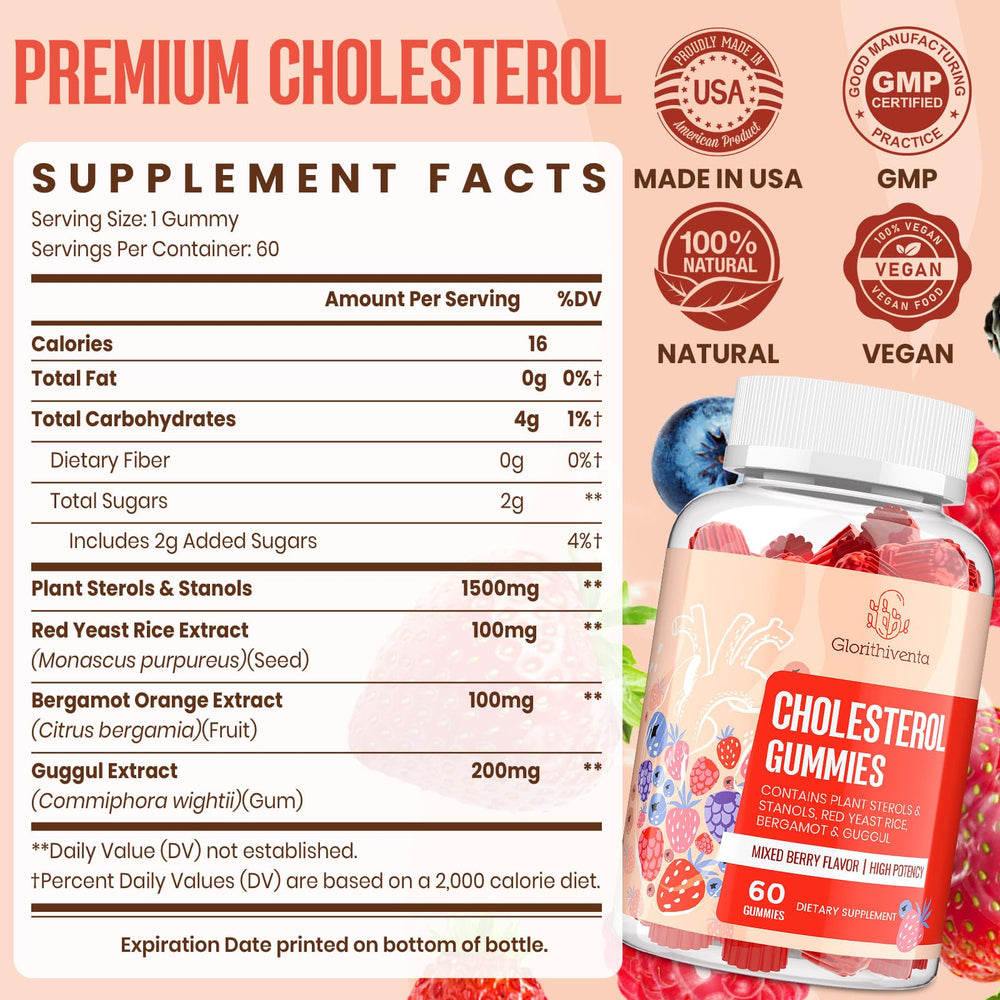 Glorithiventa vegan allergen-free label communicates a clean plant-based option.