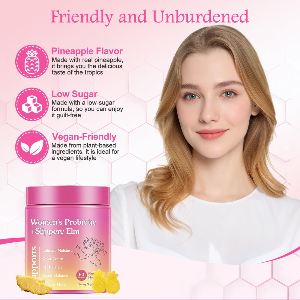 Probiotic label on GlossLuxe Her Juicy emphasizing Bacillus coagulans