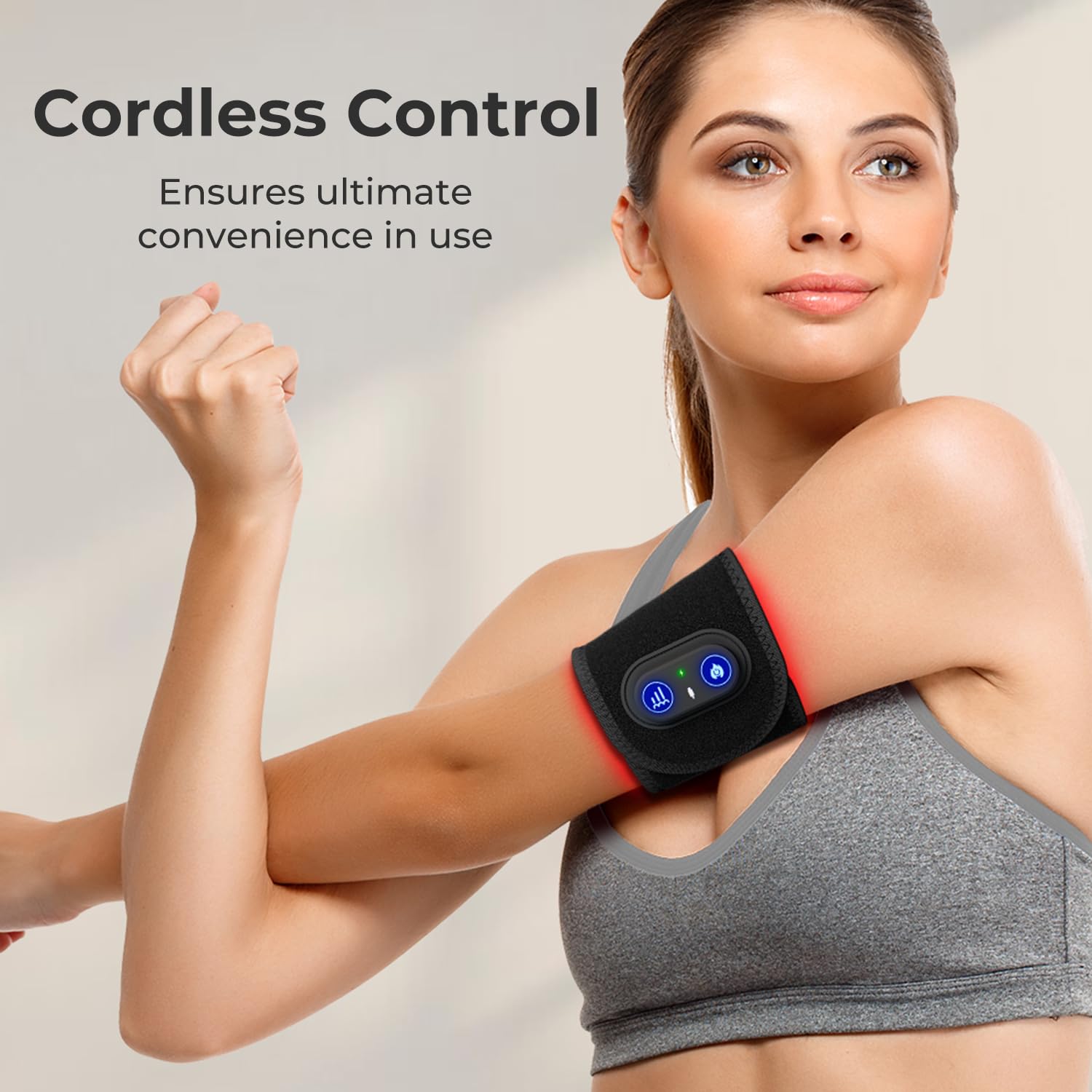 GloThera cordless design enables desk side therapy sessions