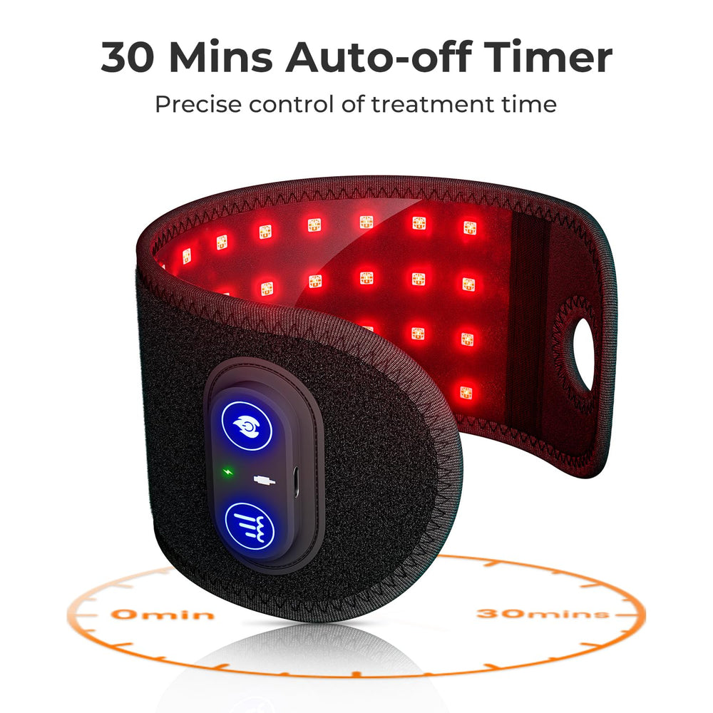 GloThera wrist wrap ideal for desk use and micro workouts