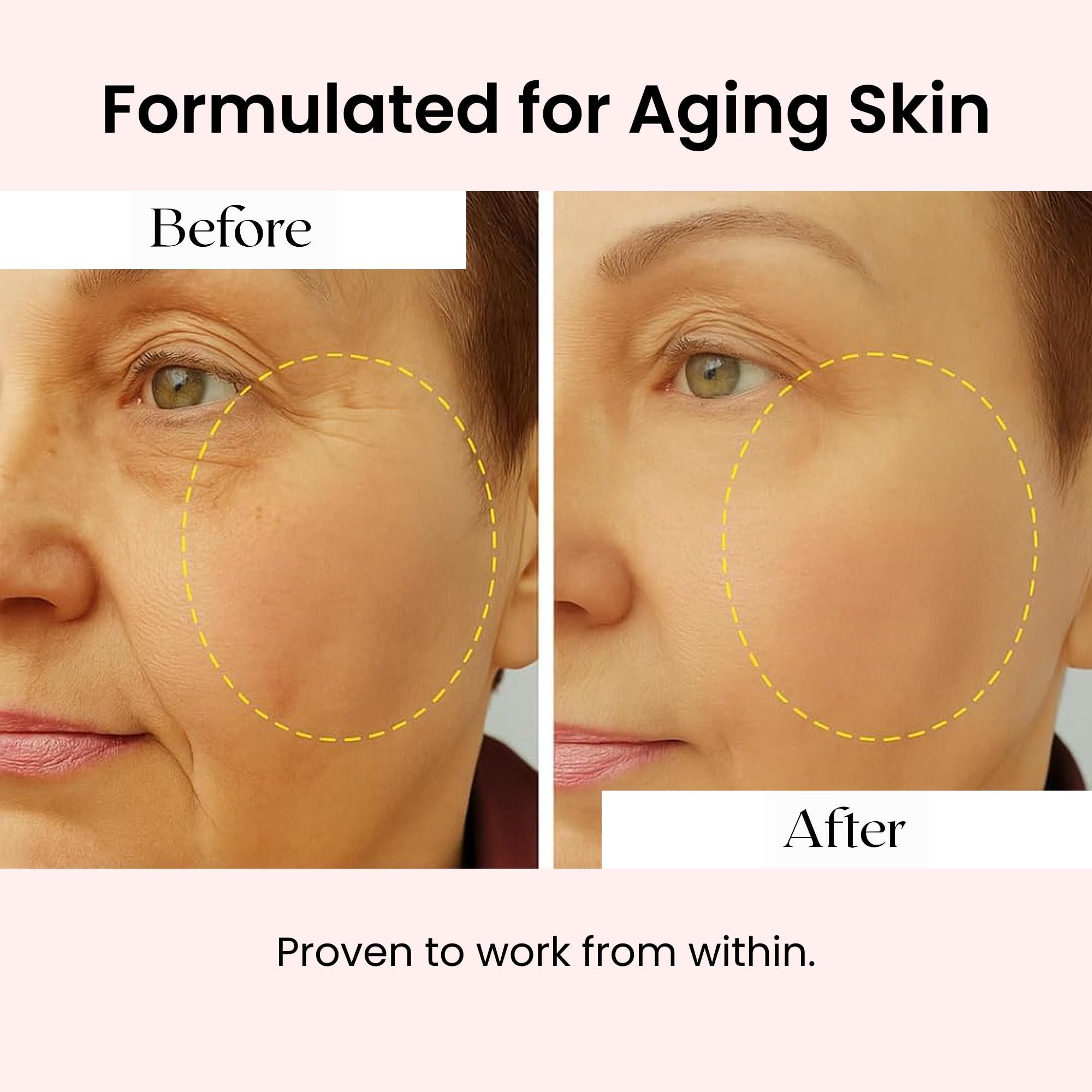 Glov Beauty NAD+ Plus capsule close-up showing smooth form.