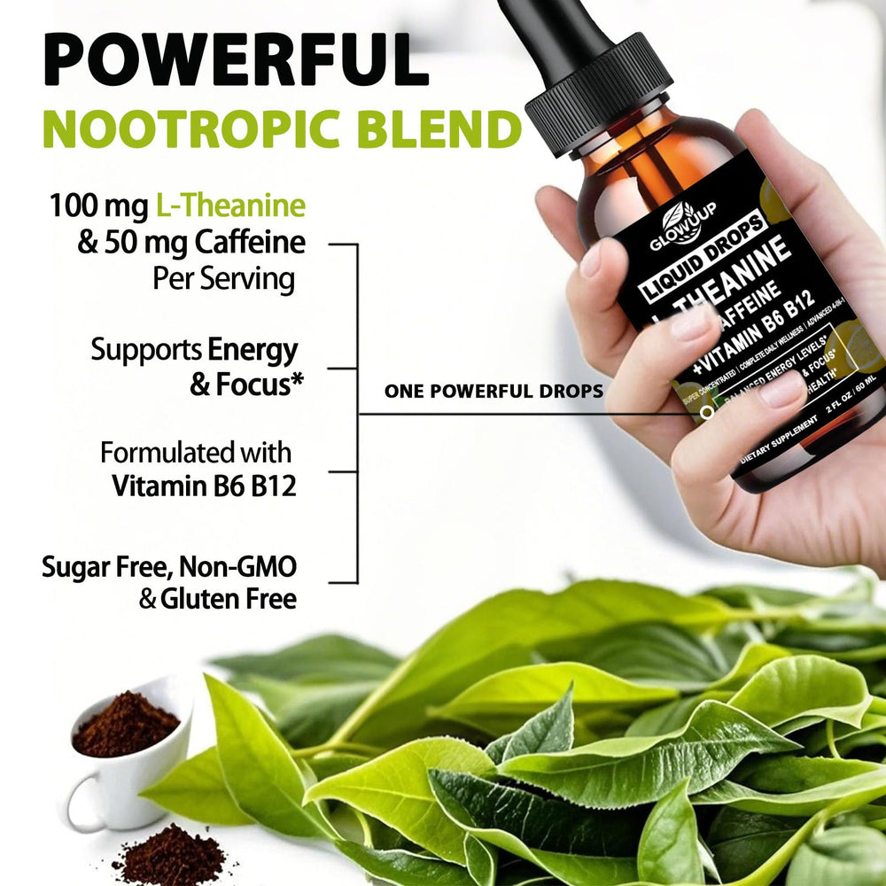 GLOVVUUP dropper delivers fast sublingual absorption for quick clarity.
