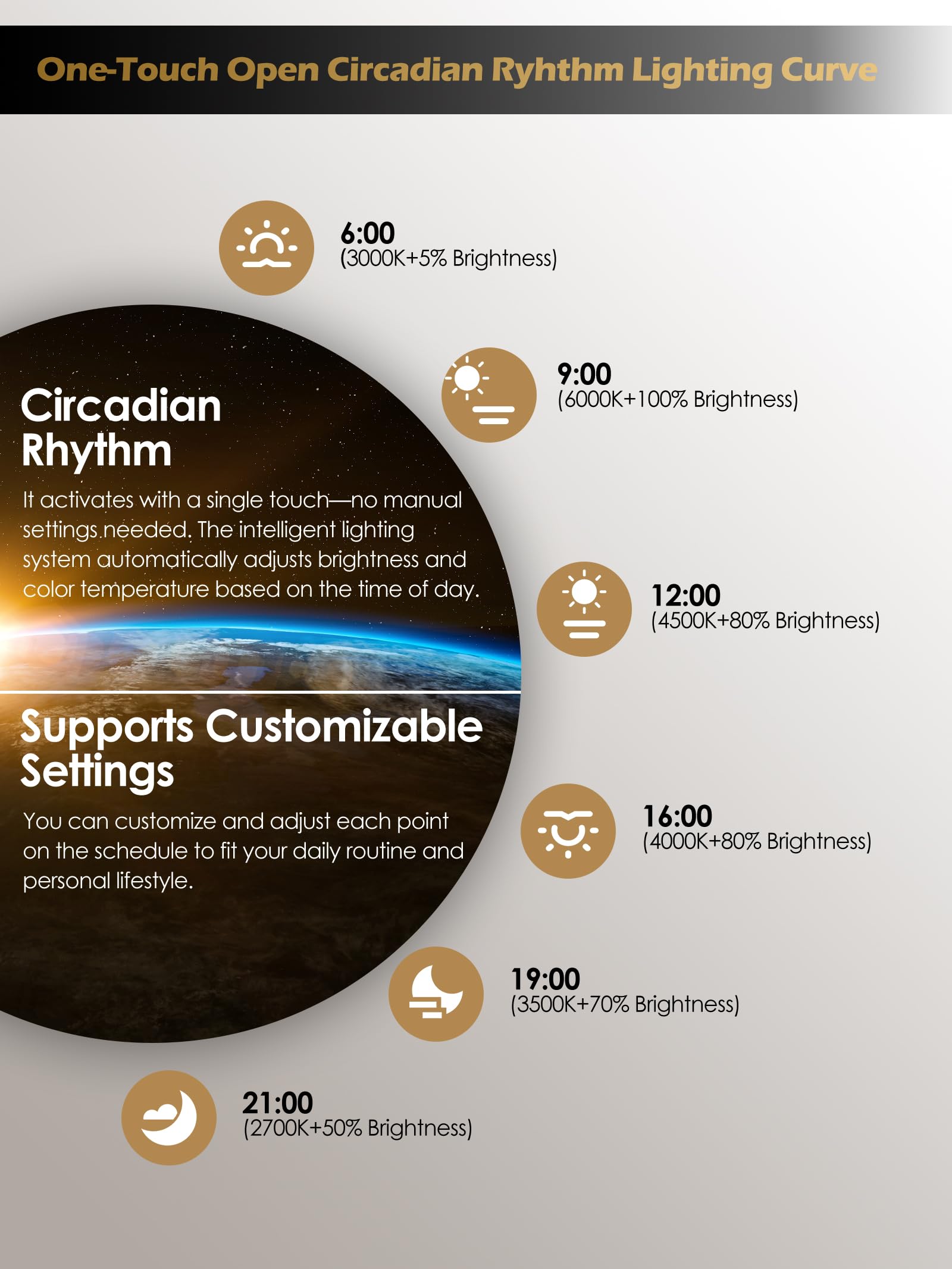 GLOWRIUM ambient side light, cozy glow for relaxing spaces