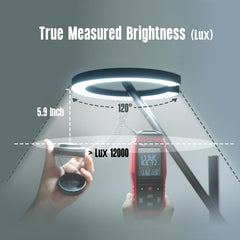 Glowrium lampara con 2700K-6500K para luz natural adaptable