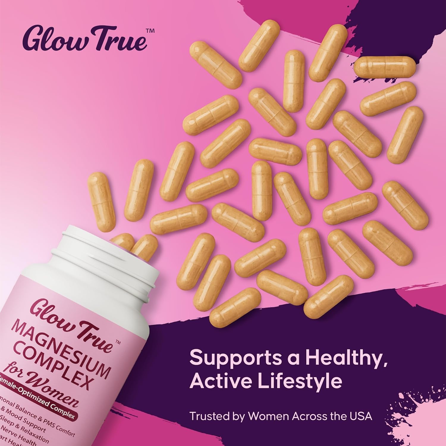 GlowTrue Magnesium Spectrum 5 box shown, signaling quality and trusted packaging