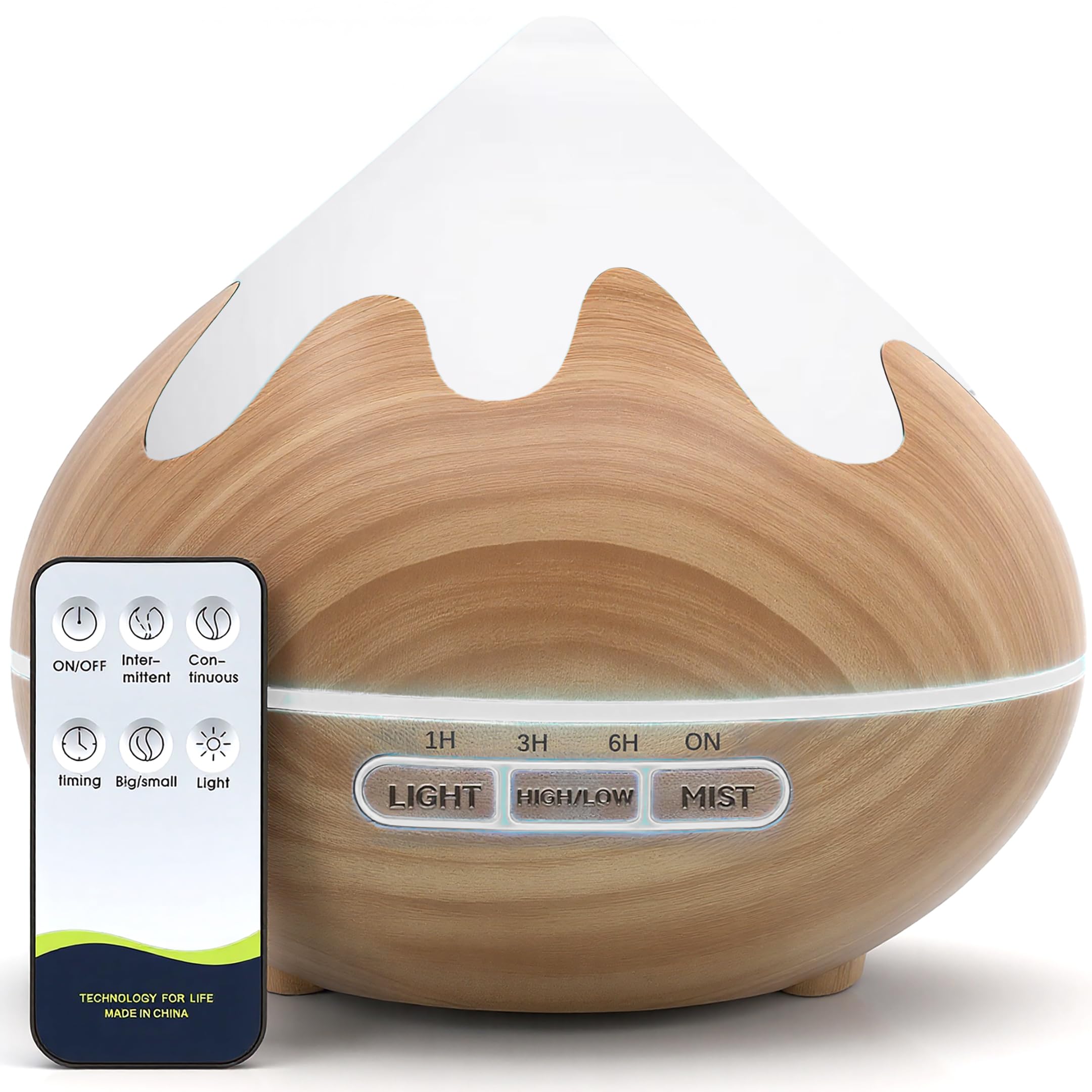 GLOXA diffuser in a home setting ideal for reading or meditation.