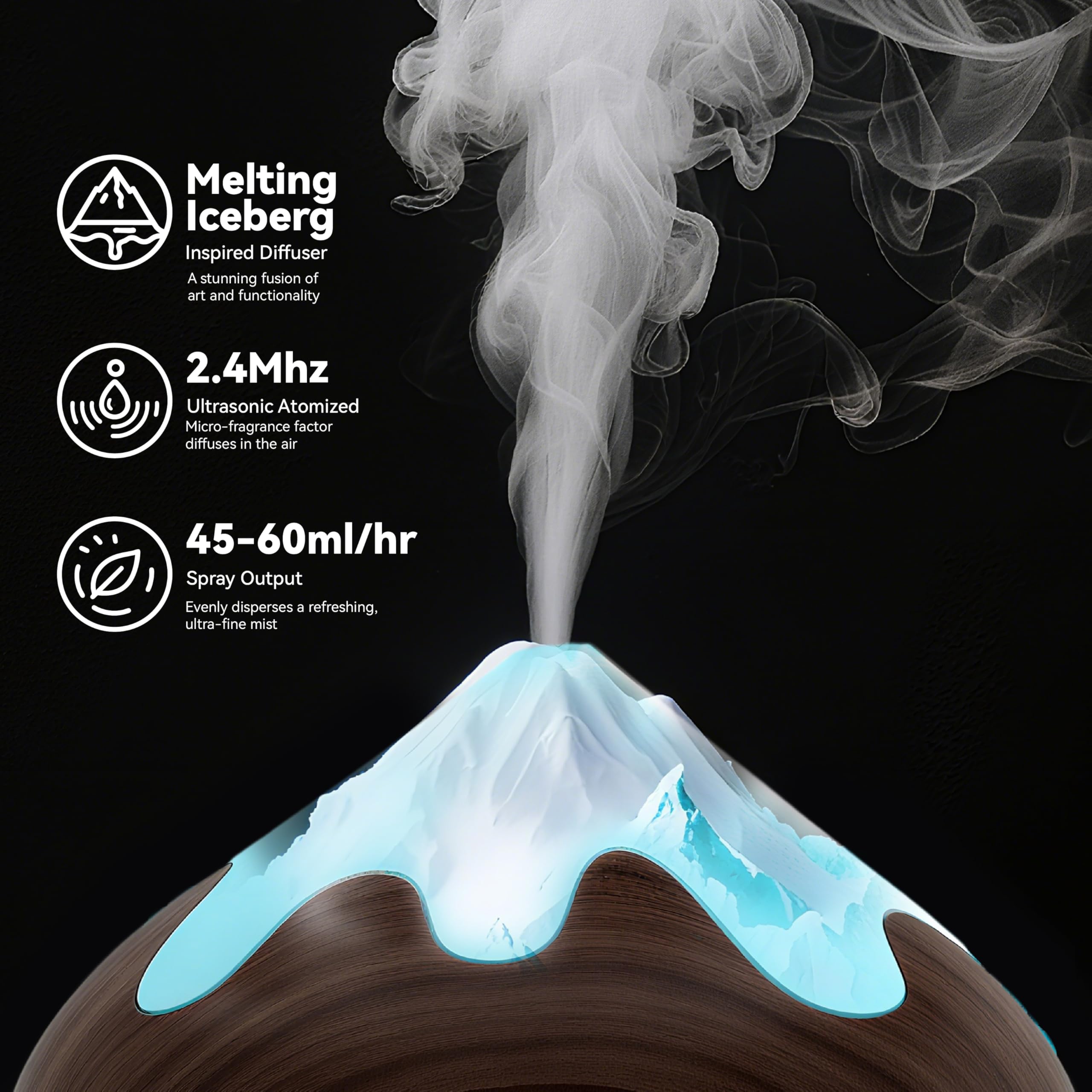 GLOXA BPA-free PP diffuser for family-friendly design