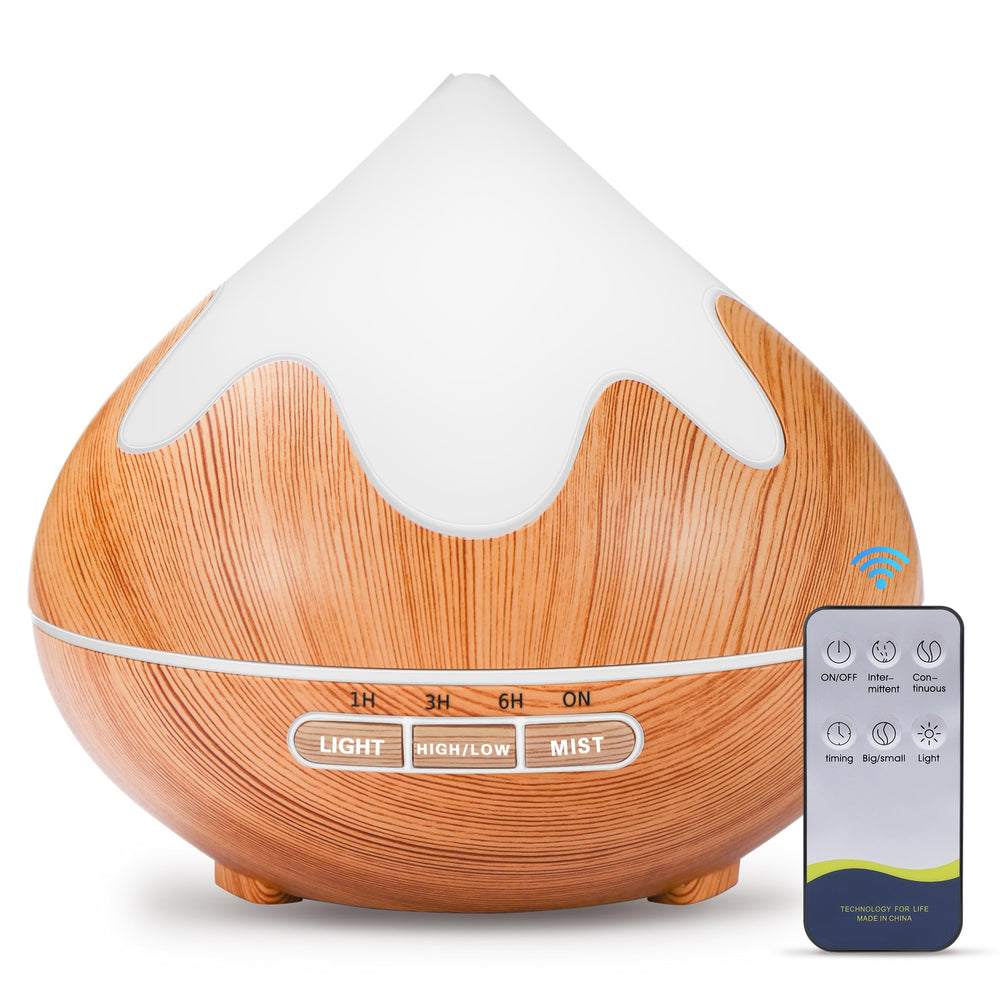GLOXA melting iceberg-inspired diffuser design adds modern elegance.