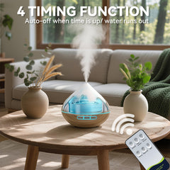 GLOXA diffuser with two mist modes for flexible diffusion.