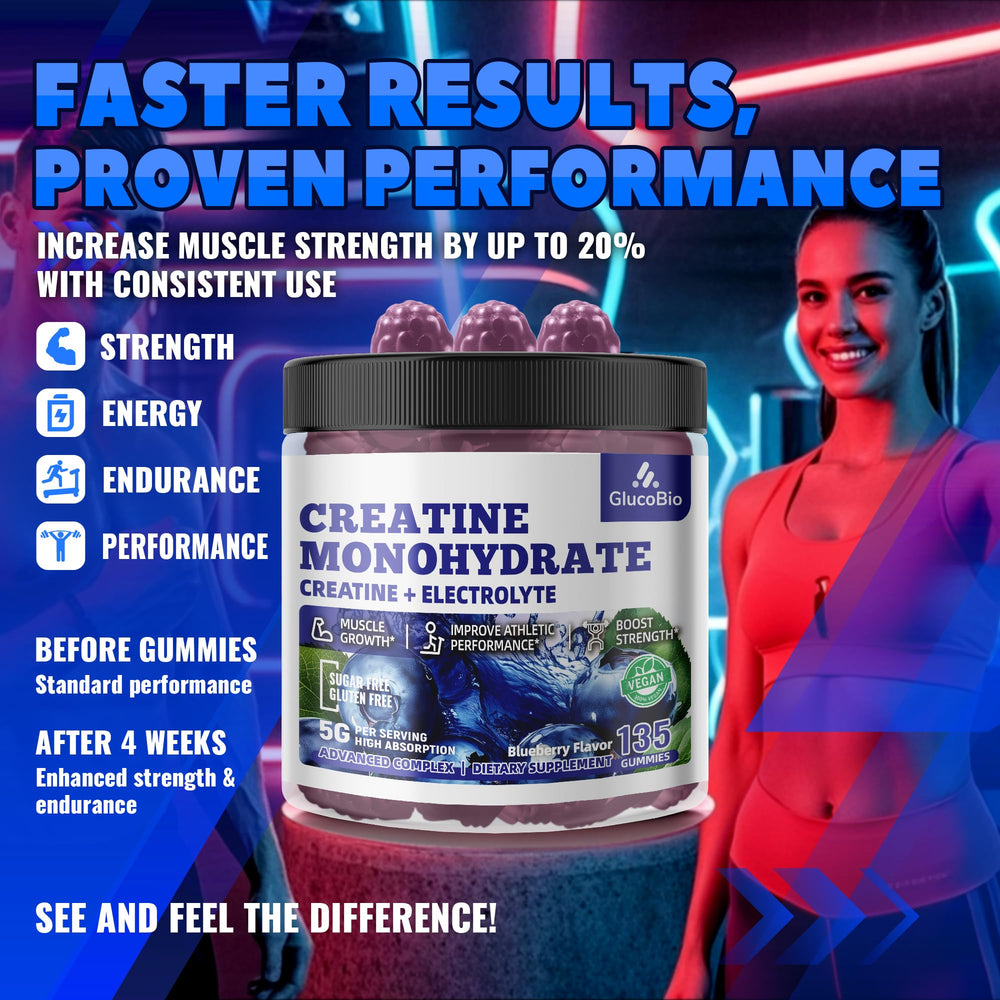 GlucoBio vegan sugar-free formula suitable for athletes