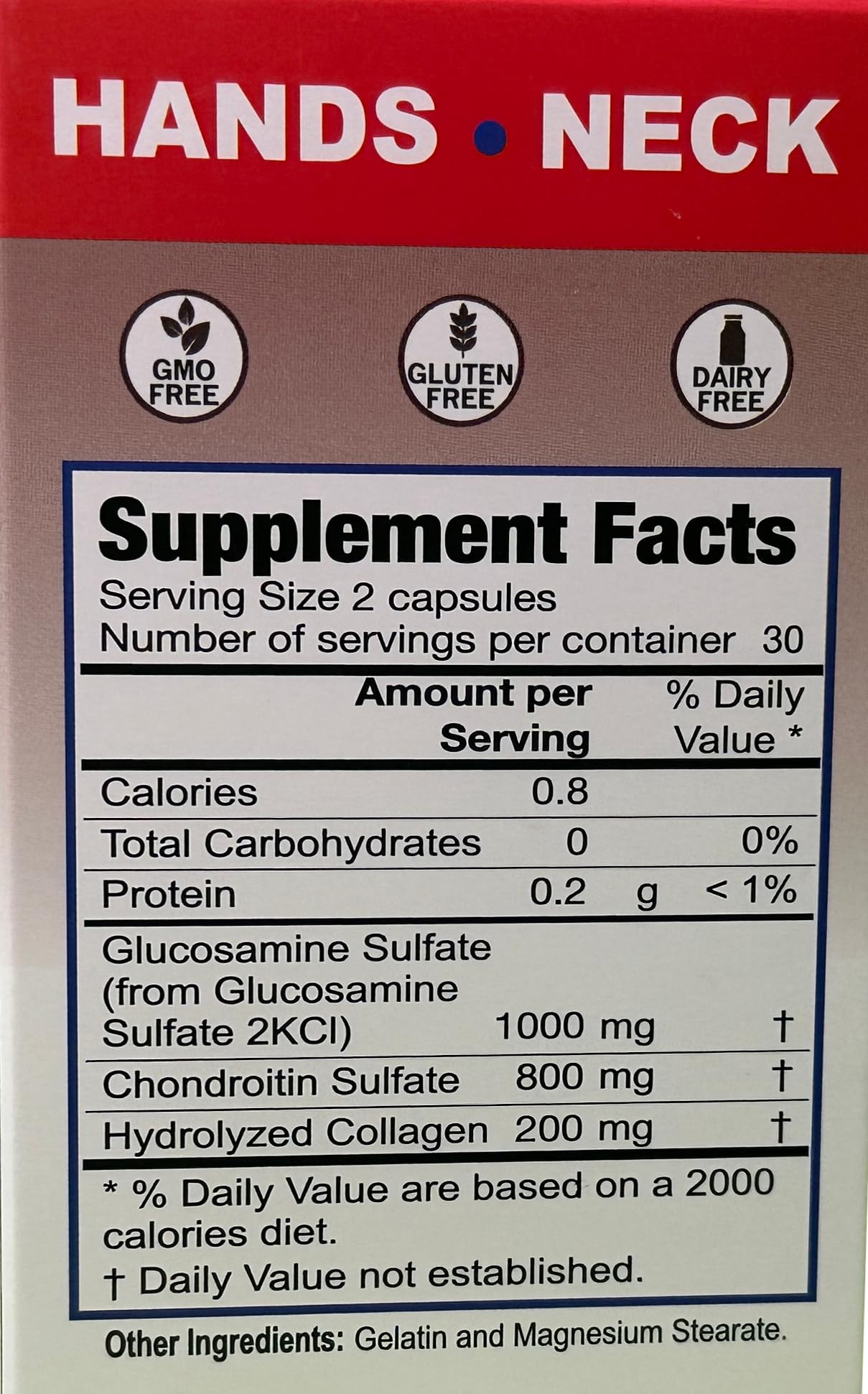 Cartilage support visuals with glucosamine convey consistency and care.