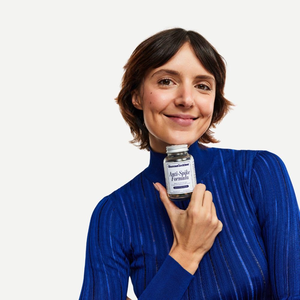 Glucose Revolution Anti-Spike Formula dosing image for pre-meal energy support.