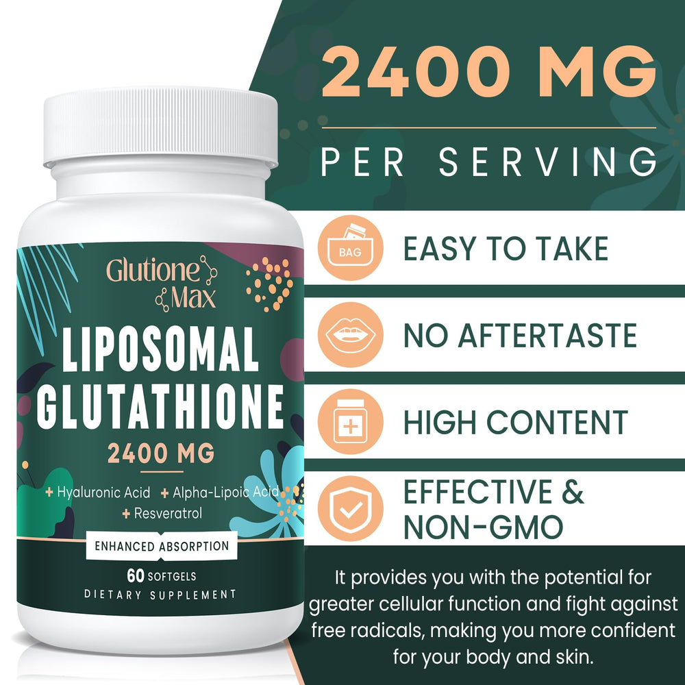 GlutioneMax hyaluronic acid ingredient closeup for hydration support